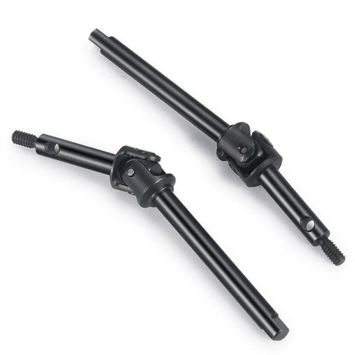 2PCS Front Axle CVD Drive Shaft for Axial SCX24 1/24 (Staal) - upgraderc