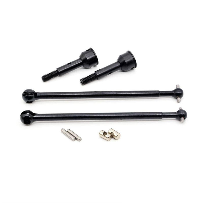 2PCS Front Drive Shaft Assembly for ZD Racing DBX10 1/10 (Metaal) 7503 - upgraderc