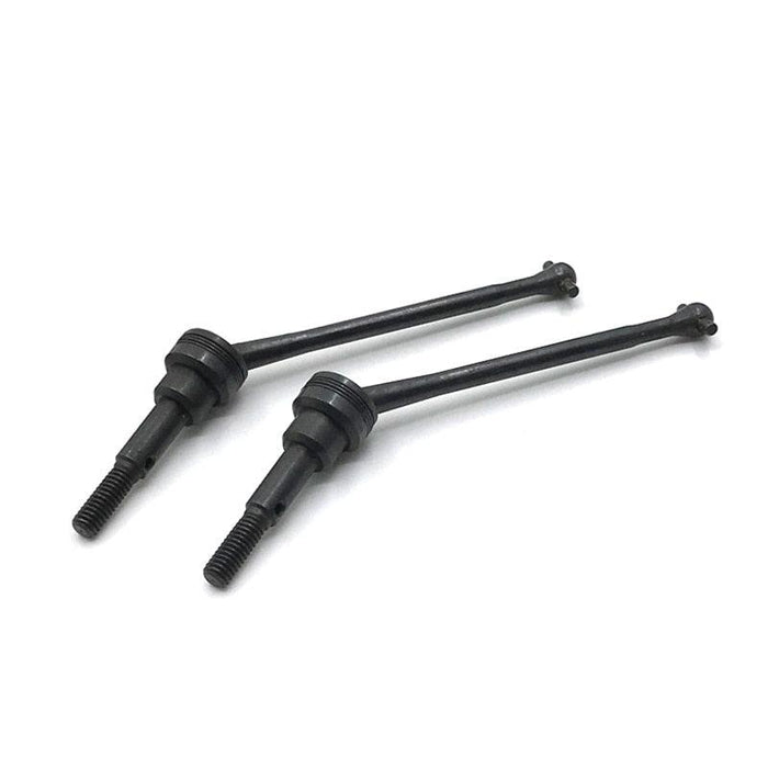 2PCS Front Drive Shaft for WLtoys 1/12 (Staal) Onderdeel upgraderc black 