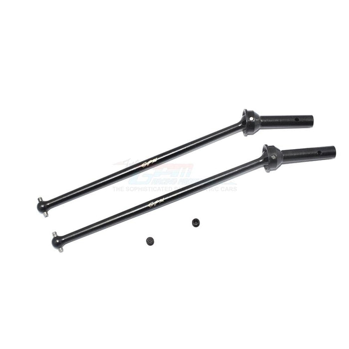 2PCS Front Driveshaft Assembly for ARRMA Kraton 6S etc 1/8 (Staal) AR310459+AR310591 - upgraderc