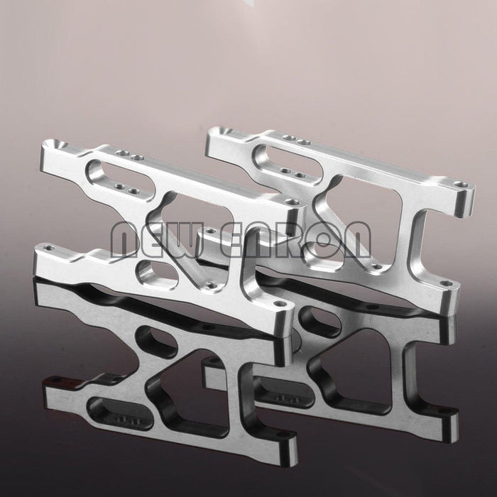 2PCS Front Lower Suspension Arm for WLToys K949 1/10 (Aluminium) Onderdeel New Enron SILVER 