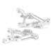 2PCS Front Lower Suspension Arms for Arrma 1/10 (Aluminium) AR330370 Onderdeel New Enron SILVER 