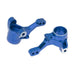 2PCS Front Steering Knuckle for Traxxas 4-Tec 2.0, 3.0 1/10 (Aluminium) Onderdeel upgraderc Blue 