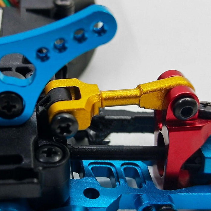 2PCS Front Steering Tie Rod for Kyosho Mini-Z Buggy (Metaal) Onderdeel upgraderc 