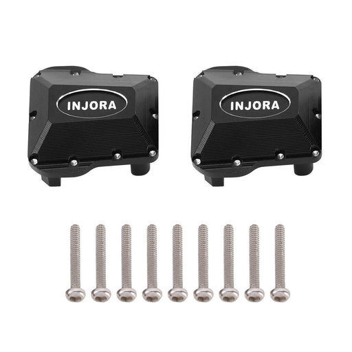 2PCS Front/Rear Axle Diff Cover for Traxxas TRX4M 1/18 (Aluminium) - upgraderc