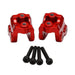 2PCS Front/rear Axle Pull Code for AXIAL RBX10 Ryft (Metaal) Onderdeel upgraderc Red 