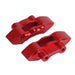 2PCS Front/rear Brake Disc Calipers for Losi SUPER BAJA REY (Metaal) Onderdeel upgraderc Red 