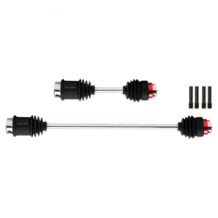 2PCS Front/Rear Center Drive Shaft for Traxxas E-Revo Etc 1/10 (Staal) - upgraderc