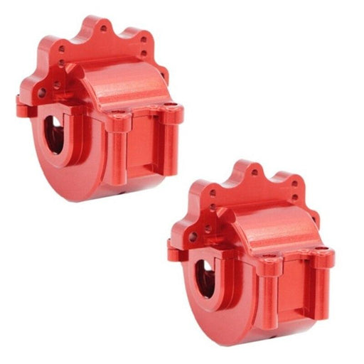 2PCS Front/Rear Gearbox Housing for Pinecone, UDIR/C 1/16 (Metaal) - upgraderc