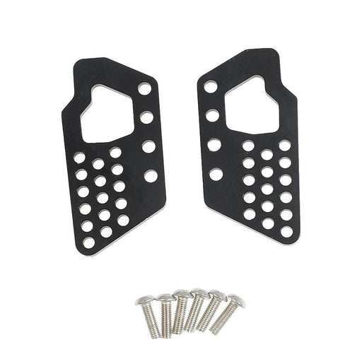 2PCS Front/rear Shock Mounts for Axial Wraith (Aluminium) Onderdeel Yeahrun Black Front 