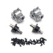 2PCS Gearbox & Differential for WLtoys 1/12, 1/14 (Metaal) Onderdeel upgraderc Gray 