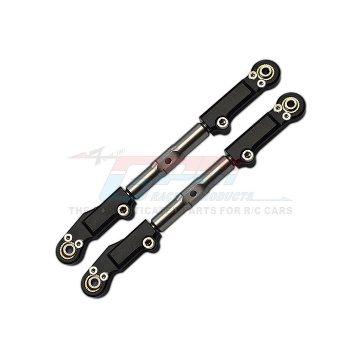 2PCS GPM Front Steering Rod for Traxxas SLEDGE 4WD 1/8 (RVS) 9547 - upgraderc