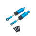 2PCS Hydraulic Shock Absorbers for WLtoys 1/18 (Metaal) Schokdemper upgraderc Blue 