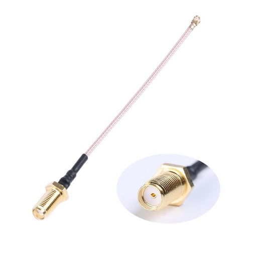 2PCS iFlight iPex/UFL Straight to SMA Female Adapter Cable 80mm - upgraderc