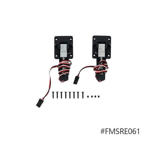 2PCS Main Electric Retract for FMS Rafale 80mm FMSRE061 Onderdeel FMS 