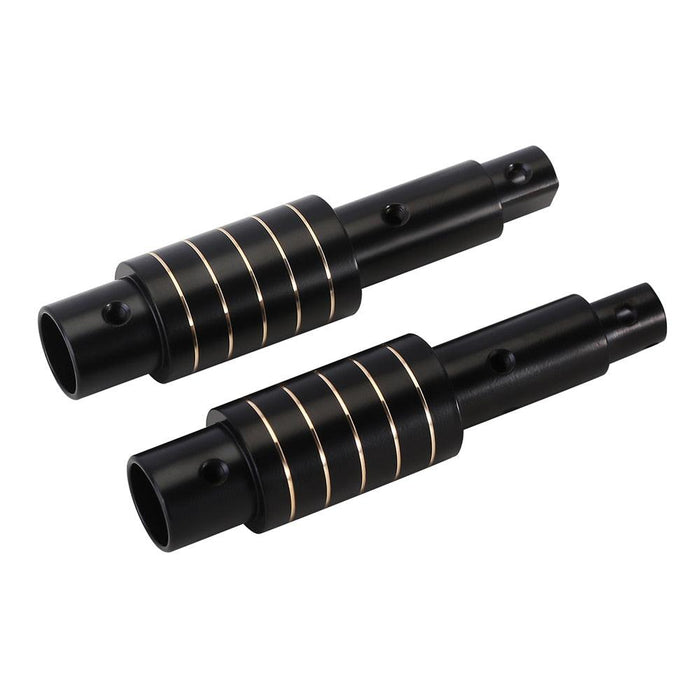 2PCS Rear Axle Tube for Axial SCX10 PRO 1/10 (Messing) - upgraderc