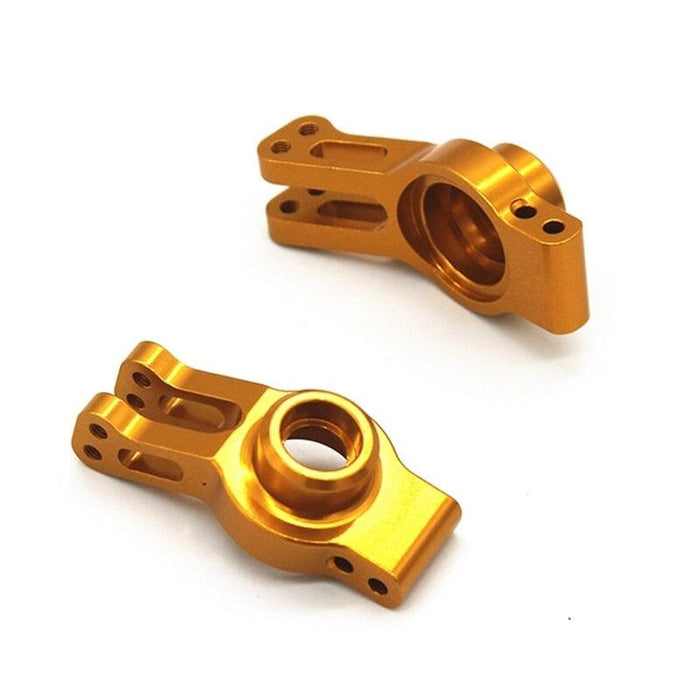 2PCS Rear Hub Carrier for Wltoys 104009 12402-A (Metaal) Onderdeel upgraderc yellow 