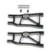 2PCS Rear Lower Arm for ZD Racing DBX10 1/10 (Metaal) Onderdeel upgraderc Black 