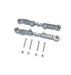 2PCS Rear Steering Rod for ARRMA 1/8, 1/7 (RVS) AR330214+AR330230 - upgraderc