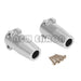2PCS Rear Straight Adapters Axle Carriers for Axial SCX10 II 1/10 (Aluminium) AX31383 - upgraderc