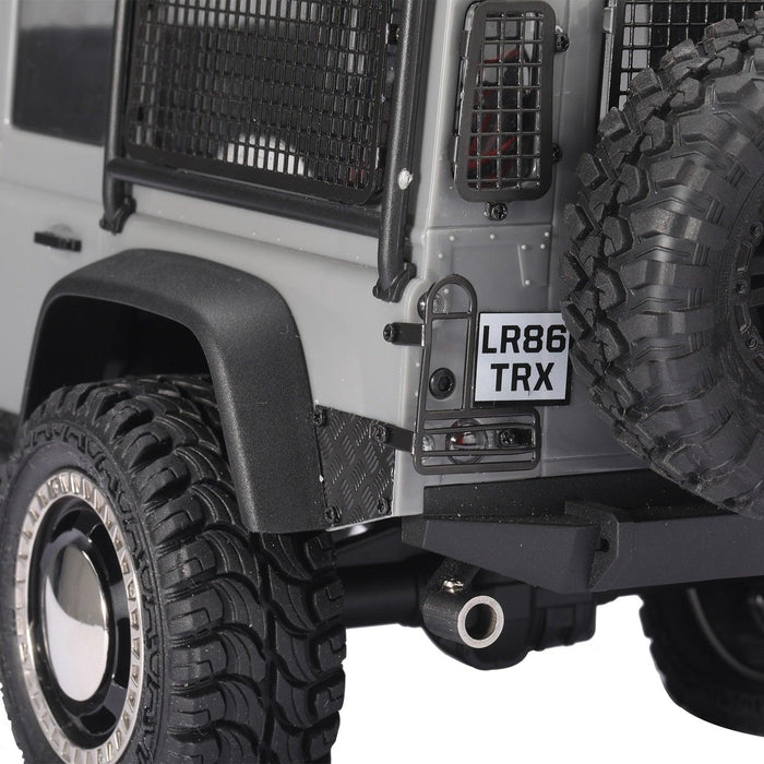 2PCS Rear Tail Light Protection Cover for Traxxas TRX4M Defender 1/18 (Metaal) - upgraderc