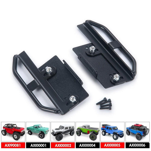 2PCS Rock Sliders/Side Pedal for Axial SCX24 1/24 (Metaal) - upgraderc