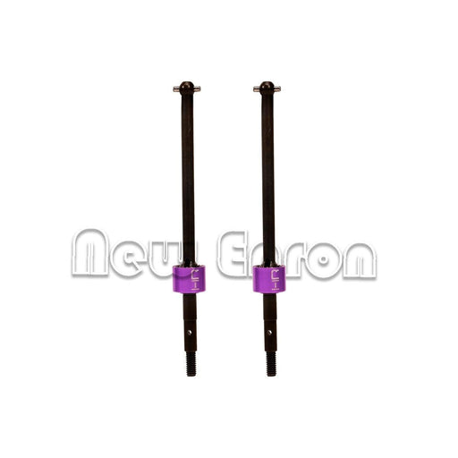 2PCS Universal Drive shafts for HPI Savage XS (Hardened Staal) 106709 Onderdeel New Enron 