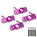 2PCS/4PCS Knuckle Arm C-HUB for HPI 1/8 (Aluminium) 85048 Onderdeel New Enron Purple 4Pcs 