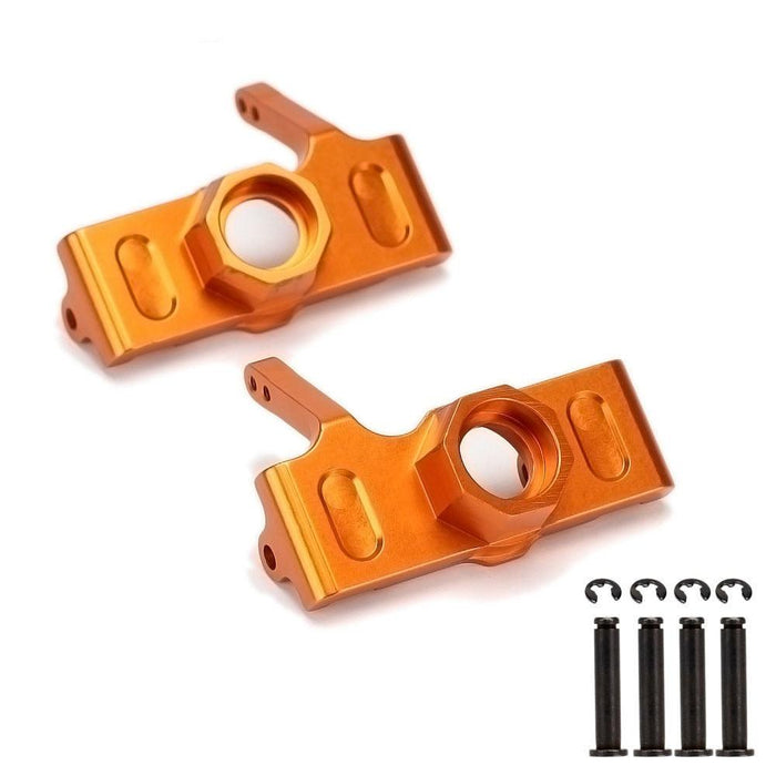 2PCS/4PCS Knuckle Arm C-HUB for HPI 1/8 (Aluminium) 85048 Onderdeel New Enron Orange 2Pcs 
