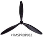 3-Blade Propeller for FMS 1100mm Zero FMSPROP032 (ABS) Onderdeel FMS 