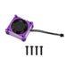 30X30mm Cooling Fan for 540~3670 Motor (Metaal) Koeling upgraderc Purple 