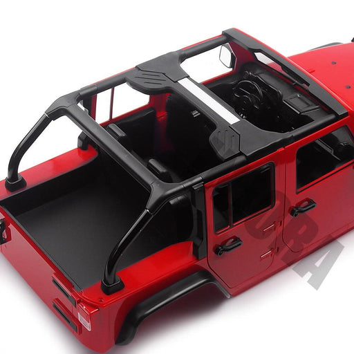 313mm Wheelbase Open Car Conversion for Axial SCX10 Jeep 1/10 (Plastic) Onderdeel Injora 