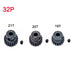 32P Steel Metal Spur Gear 54T / 15T 17T 19T Pinion Gears - upgraderc
