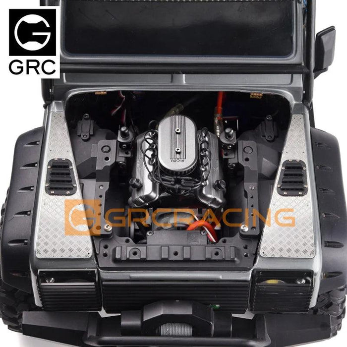 35-38mm Motor F76 V8 Simulation Engine w/ Motor Heat Sink 1/10 #G164AS G164AR - upgraderc