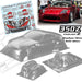 350Z Fairlady Z Wide Body Shell (260mm) Body Professional RC 350Z Fairlady Z body 