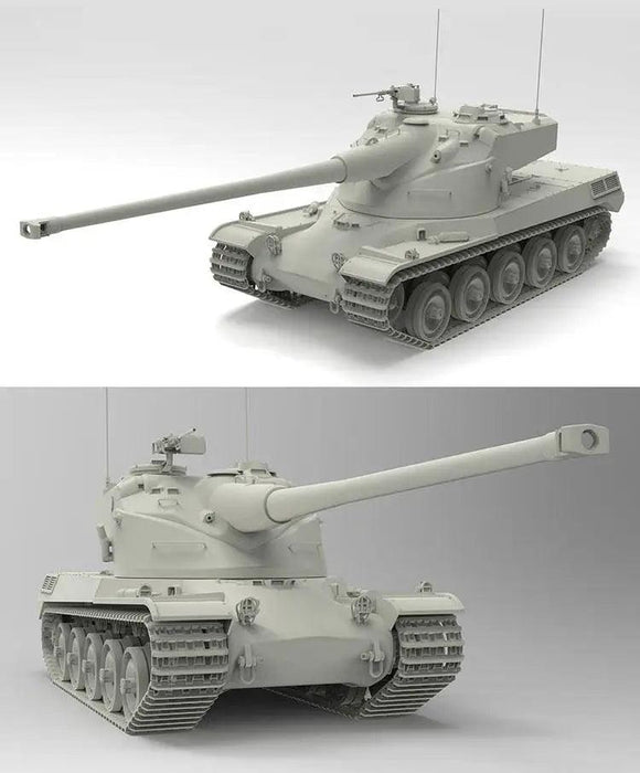 35A049 France AMX-50B Heavy Tank 1/35 (Plastic) - upgraderc