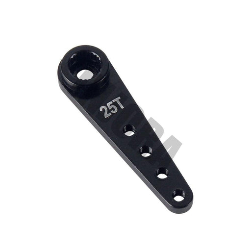 37mm 25T Steering Servo Arm (Metaal) Servo Injora Black 