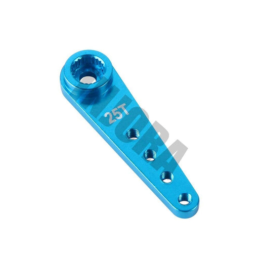 37mm 25T Steering Servo Arm (Metaal) Servo Injora Blue 