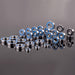 39PCS Rubber Sealed Ball Bearing Set for Traxxas 1/10 (Staal) Lager New Enron 
