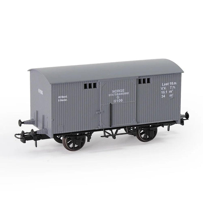 3PC HO Scale 20ft Box Car Wagon 1/87 (Plastic, Metaal) C8728 - upgraderc