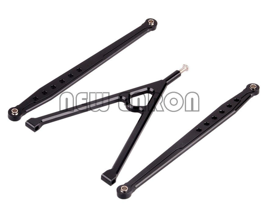 3PCS Front/Rear Lower Suspension Link Rod for Axial SCX10 1/10 (Aluminium) - upgraderc