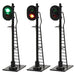 3PCS HO Scale 6cm Traffic Lights 1/87 - upgraderc