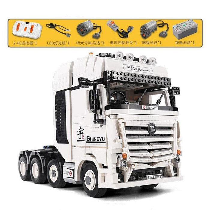 42043 Benzs Arocs Trailer Truck Building Blocks (2949 stukken) - upgraderc