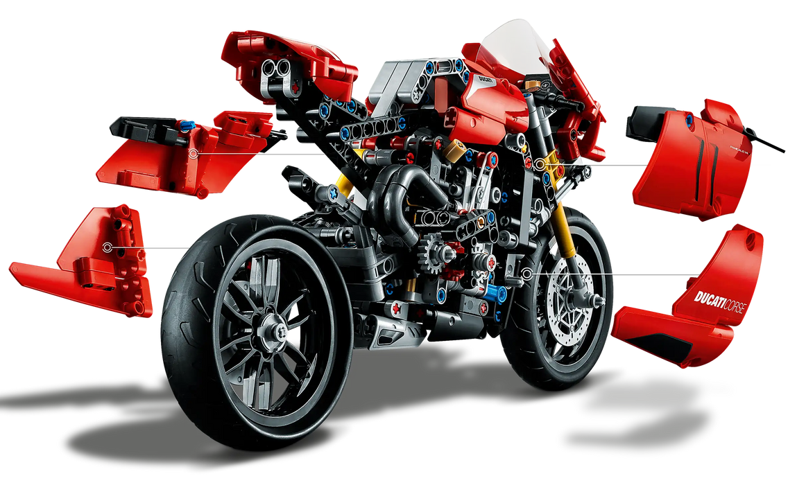 Blocs de construction Ducati Panigale V4 R (646 pièces)