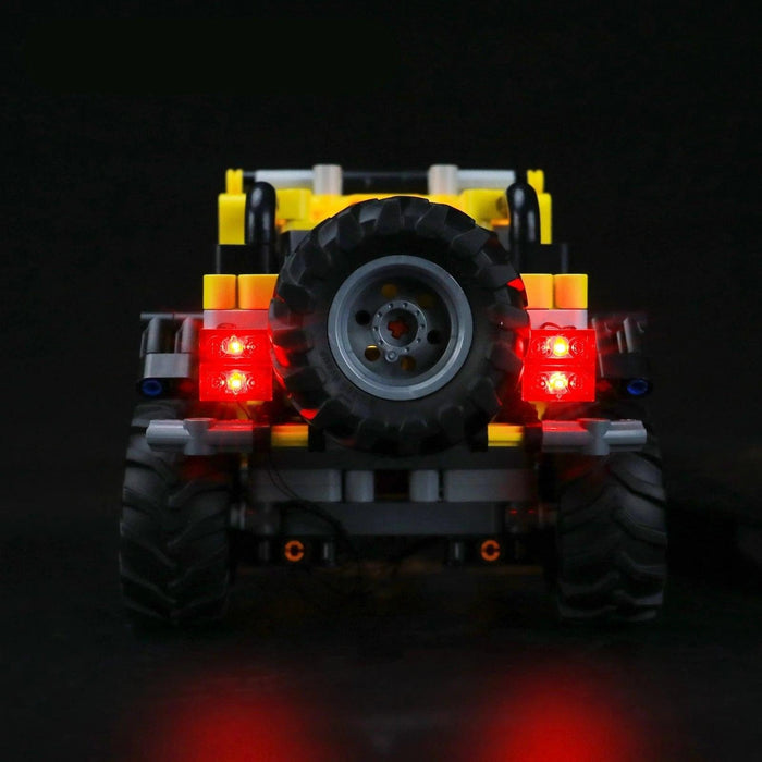 42122 Jeep® Wrangler Building Blocks LED Light Kit - upgraderc