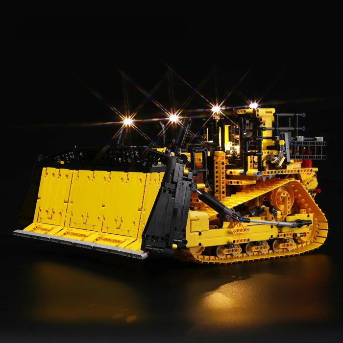 42131 App-Controlled Cat D11 Bulldozer Building Blocks LED Light Kit - upgraderc
