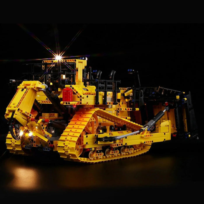 42131 App-Controlled Cat D11 Bulldozer Building Blocks LED Light Kit - upgraderc