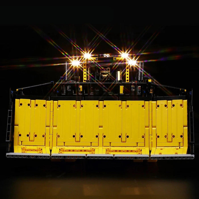 42131 App-Controlled Cat D11 Bulldozer Building Blocks LED Light Kit - upgraderc
