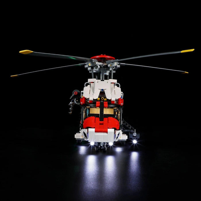 42145 Rescue Helicopter Building Blocks LED Light Kit - upgraderc