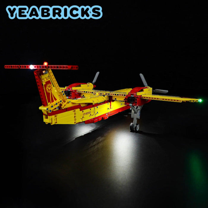 42152 Firefighter Aircraft Building Blocks LED Light Kit - upgraderc